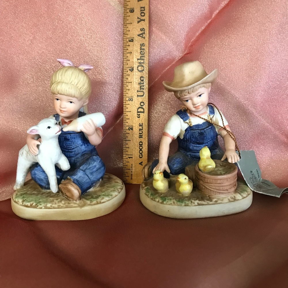 "DENIM DAYS" Denim Kids ©1985 Home Interiors & Gifts, # 1500 Crafted in Taiwan